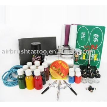 body art temporary airbrush tattoo kit